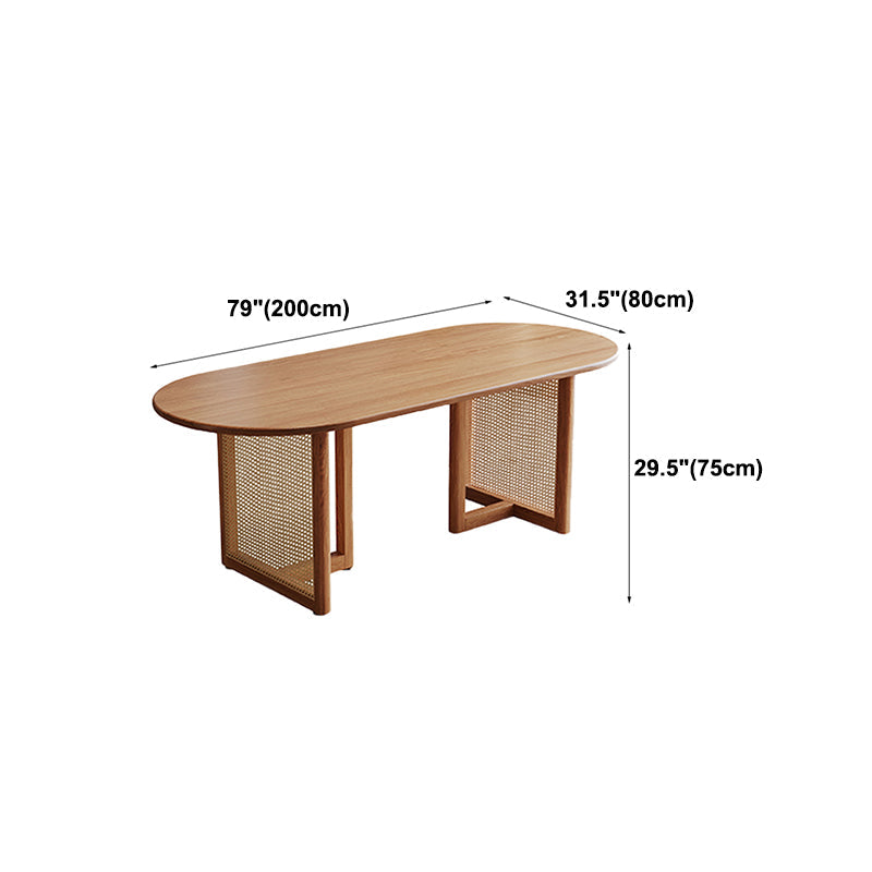 Pine Solid Wood Dining Table Simplicity Style Dinette Table for Indoor Clearhalo ' dining_table' 'Dining Tables & Seating' 'Dining Tables' 'furn' 'furn_dining_table' 'Furniture' 'furniture_dining_table' 'Kitchen & Dining Furniture' 'kitchen&dining_furn' 'kitchen' 'kitchen_dining_table' 4538120