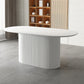 Pedestal Base Furniture Simplicity Style Oval Dining Room Collection for Home Clearhalo ' dining_table' 'Dining Tables & Seating' 'Dining Tables' 'furn' 'furn_dining_table' 'Furniture' 'furniture_dining_table' 'Kitchen & Dining Furniture' 'kitchen&dining_furn' 'kitchen' 'kitchen_dining_table' 4538242