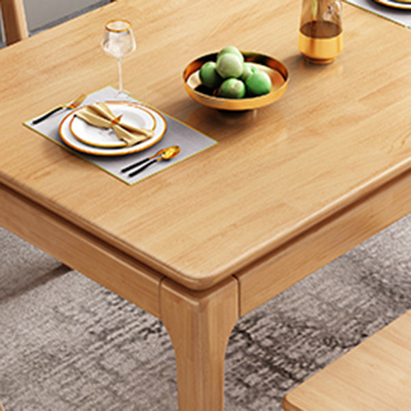 Rectangle 4-foot Dining Room Collection Midcentury Style Dining Table for Home Clearhalo ' dining_table' 'Dining Tables & Seating' 'Dining Tables' 'furn' 'furn_dining_table' 'Furniture' 'furniture_dining_table' 'Kitchen & Dining Furniture' 'kitchen&dining_furn' 'kitchen' 'kitchen_dining_table' 4538275