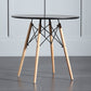 Wood Contemporary Round Dining Table Manufactured Wood Top Table for Dining Room Clearhalo ' dining_table' 'Dining Tables & Seating' 'Dining Tables' 'furn' 'furn_dining_table' 'Furniture' 'furniture_dining_table' 'Kitchen & Dining Furniture' 'kitchen&dining_furn' 'kitchen' 'kitchen_dining_table' 4538292