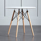 Wood Contemporary Round Dining Table Manufactured Wood Top Table for Dining Room Clearhalo ' dining_table' 'Dining Tables & Seating' 'Dining Tables' 'furn' 'furn_dining_table' 'Furniture' 'furniture_dining_table' 'Kitchen & Dining Furniture' 'kitchen&dining_furn' 'kitchen' 'kitchen_dining_table' 4538293