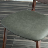 Modern Open Back Dining Chair Wood Dining Armless Side Chair for Home Clearhalo ' kitchen&dining_furn' 'Dining Chairs' 'Dining Tables & Seating' 'dining_chair' 'furn' 'furn_dining_chair' 'Furniture' 'furniture_dining_chair' 'Kitchen & Dining Furniture' 'kitchen' 4538410