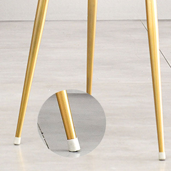 Glam Velvet Dining Room Chairs Metal Arm Dining Chair for Restaurant Use Clearhalo ' kitchen&dining_furn' 'Dining Chairs' 'Dining Tables & Seating' 'dining_chair' 'furn' 'furn_dining_chair' 'Furniture' 'furniture_dining_chair' 'Kitchen & Dining Furniture' 'kitchen' 4538450