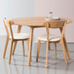 Contemporary Dining Armless Chair Matte Finish Solid Wood Open Back Chair Clearhalo ' kitchen&dining_furn' 'Dining Chairs' 'Dining Tables & Seating' 'dining_chair' 'Furniture' 'furniture_dining_chair' 'Kitchen & Dining Furniture' 'kitchen' 4538478