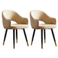 Scandinavian Design Open Back Dining Side Chairs Upholstered Side Chairs Nude 2 Piece Set Clearhalo ' kitchen&dining_furn' 'Dining Chairs' 'Dining Tables & Seating' 'dining_chair' 'furn' 'furn_dining_chair' 'Furniture' 'furniture_dining_chair' 'Kitchen & Dining Furniture' 'kitchen' 4538512
