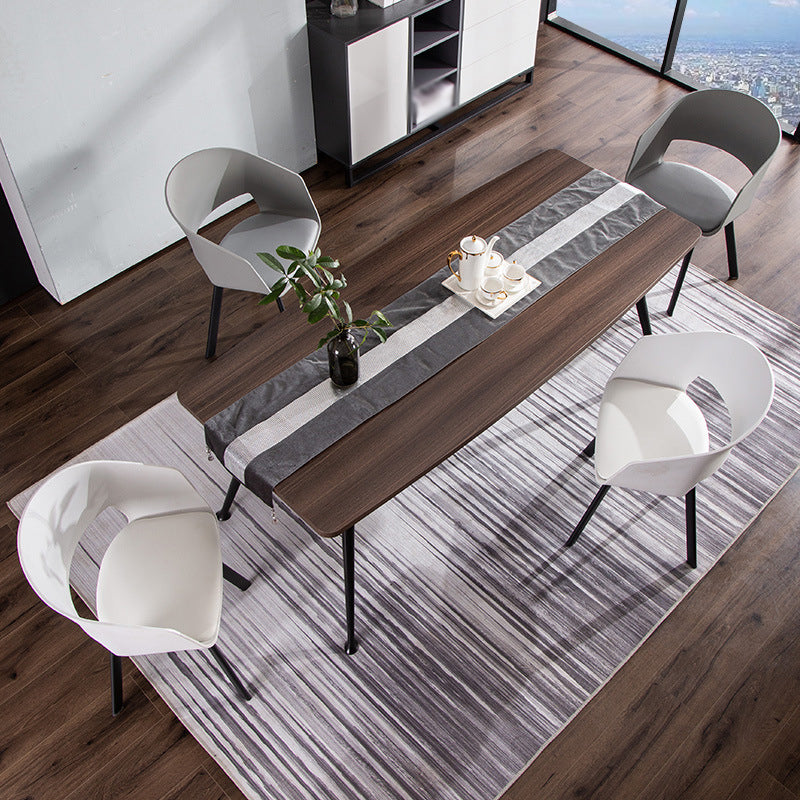 Metal Industrial Kitchen Dining Room Chair Open Back Armchair Clearhalo ' kitchen&dining_furn' 'Dining Chairs' 'Dining Tables & Seating' 'dining_chair' 'furn' 'furn_dining_chair' 'Furniture' 'furniture_dining_chair' 'Kitchen & Dining Furniture' 'kitchen' 4538580