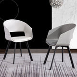 Metal Industrial Kitchen Dining Room Chair Open Back Armchair Clearhalo ' kitchen&dining_furn' 'Dining Chairs' 'Dining Tables & Seating' 'dining_chair' 'furn' 'furn_dining_chair' 'Furniture' 'furniture_dining_chair' 'Kitchen & Dining Furniture' 'kitchen' 4538592