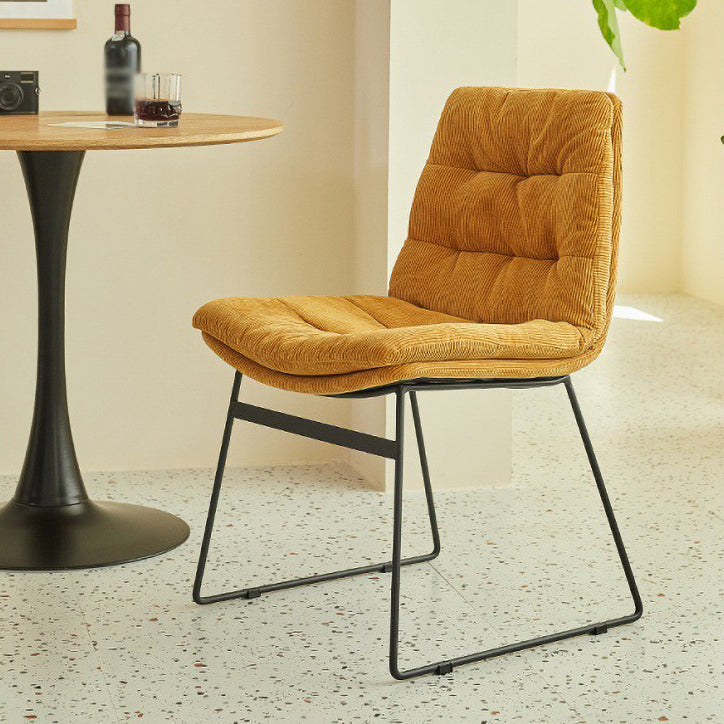 Contemporary Dining and Accent Chairs Matte Finish Parsons Side Chair Clearhalo ' kitchen&dining_furn' 'Dining Chairs' 'Dining Tables & Seating' 'dining_chair' 'Furniture' 'furniture_dining_chair' 'Kitchen & Dining Furniture' 'kitchen' 4538653