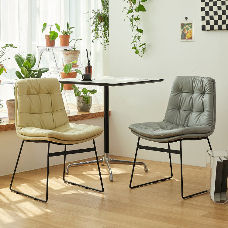 Contemporary Dining and Accent Chairs Matte Finish Parsons Side Chair Clearhalo ' kitchen&dining_furn' 'Dining Chairs' 'Dining Tables & Seating' 'dining_chair' 'Furniture' 'furniture_dining_chair' 'Kitchen & Dining Furniture' 'kitchen' 4538674