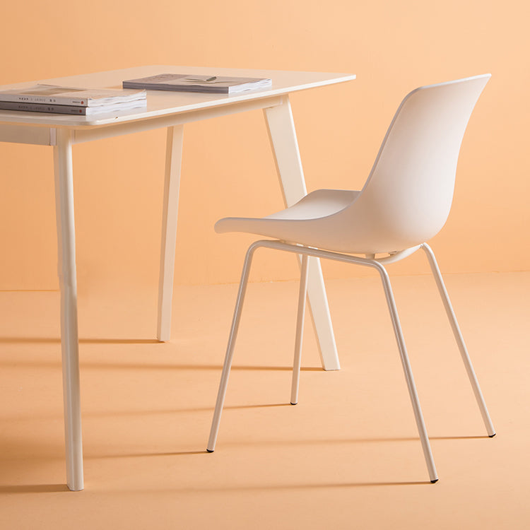 Modern Style Dining Chairs Dining Armless Side Chairs with Metal Legs Clearhalo ' kitchen&dining_furn' 'Dining Chairs' 'Dining Tables & Seating' 'dining_chair' 'furn' 'furn_dining_chair' 'Furniture' 'furniture_dining_chair' 'Kitchen & Dining Furniture' 'kitchen' 4538781