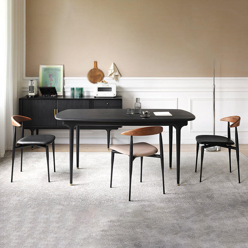 Metal Industrial Kitchen Dining Room Chair Open Back Side Chair Clearhalo ' kitchen&dining_furn' 'Dining Chairs' 'Dining Tables & Seating' 'dining_chair' 'furn' 'furn_dining_chair' 'Furniture' 'furniture_dining_chair' 'Kitchen & Dining Furniture' 'kitchen' 4538796