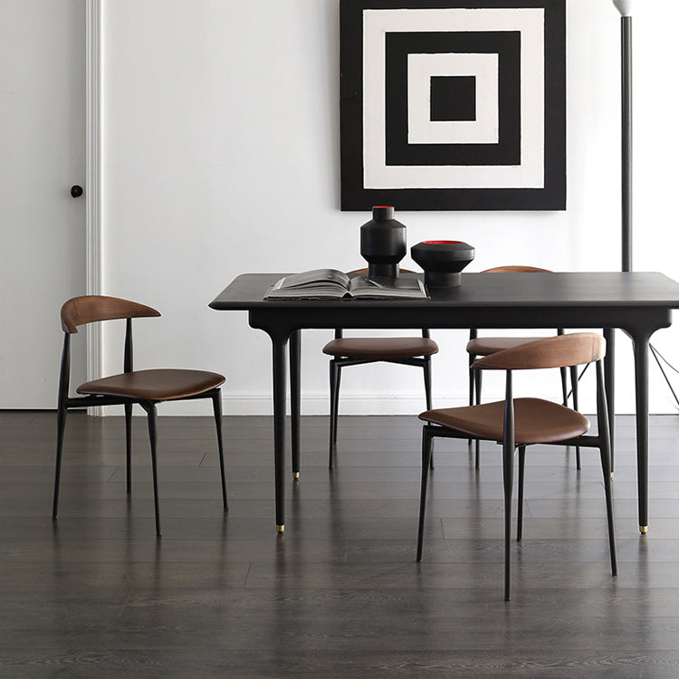 Metal Industrial Kitchen Dining Room Chair Open Back Side Chair Clearhalo ' kitchen&dining_furn' 'Dining Chairs' 'Dining Tables & Seating' 'dining_chair' 'furn' 'furn_dining_chair' 'Furniture' 'furniture_dining_chair' 'Kitchen & Dining Furniture' 'kitchen' 4538813