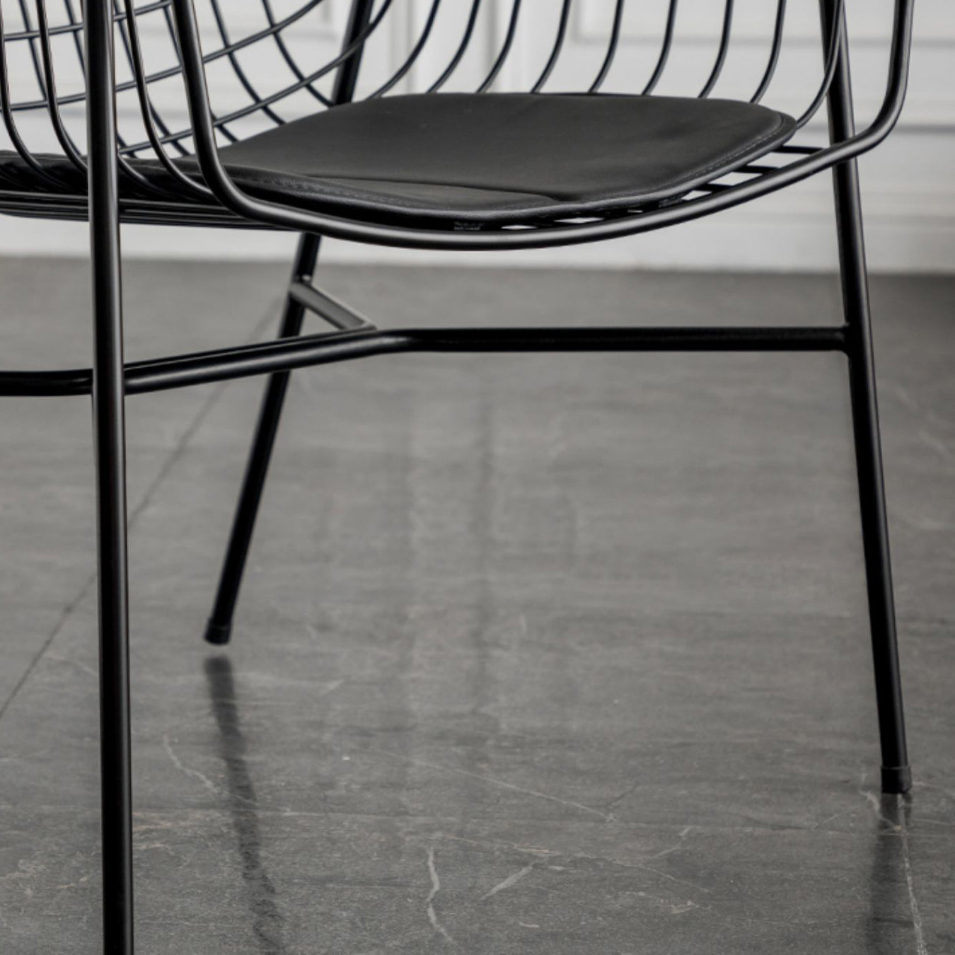 Metal Industrial Kitchen Dining Room Armchair Crossback Chair Clearhalo ' kitchen&dining_furn' 'Dining Chairs' 'Dining Tables & Seating' 'dining_chair' 'furn' 'furn_dining_chair' 'Furniture' 'furniture_dining_chair' 'Kitchen & Dining Furniture' 'kitchen' 4538885