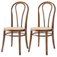 Scandinavian Design Windsor Back Side Chairs Wicker Dining Chairs for Home Walnut 2 Piece Set Clearhalo ' kitchen&dining_furn' 'Dining Chairs' 'Dining Tables & Seating' 'dining_chair' 'furn' 'furn_dining_chair' 'Furniture' 'furniture_dining_chair' 'Kitchen & Dining Furniture' 'kitchen' 4538895
