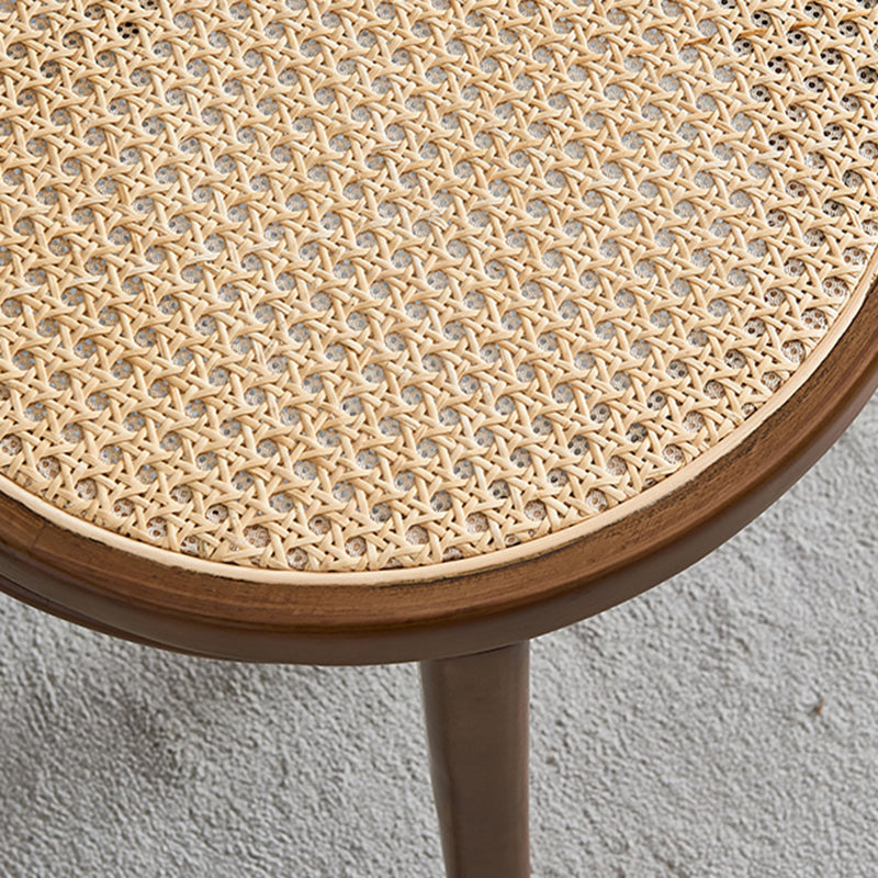 Scandinavian Design Windsor Back Side Chairs Wicker Dining Chairs for Home Clearhalo ' kitchen&dining_furn' 'Dining Chairs' 'Dining Tables & Seating' 'dining_chair' 'furn' 'furn_dining_chair' 'Furniture' 'furniture_dining_chair' 'Kitchen & Dining Furniture' 'kitchen' 4538909