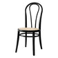 Scandinavian Design Windsor Back Side Chairs Wicker Dining Chairs for Home Black 1 Piece Clearhalo ' kitchen&dining_furn' 'Dining Chairs' 'Dining Tables & Seating' 'dining_chair' 'furn' 'furn_dining_chair' 'Furniture' 'furniture_dining_chair' 'Kitchen & Dining Furniture' 'kitchen' 4538910