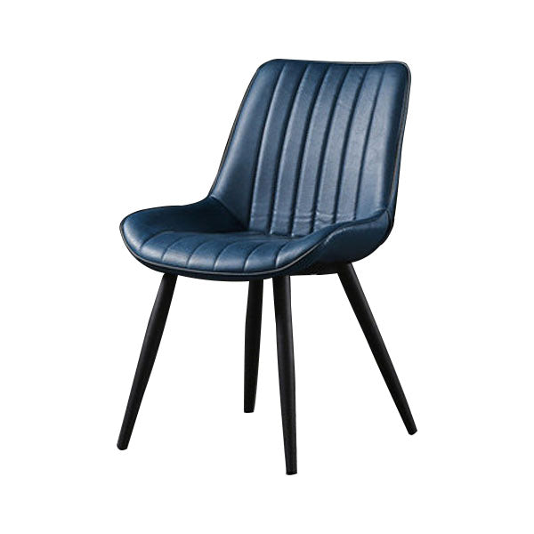 Contemporary Style Dining Chairs Dining Armless Side Chairs with Metal Legs Clearhalo ' kitchen&dining_furn' 'Dining Chairs' 'Dining Tables & Seating' 'dining_chair' 'furn' 'furn_dining_chair' 'Furniture' 'furniture_dining_chair' 'Kitchen & Dining Furniture' 'kitchen' 4538942