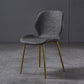 Metal Scandinavian Glam Kitchen Dining Room Chair Wingback Side Chair Dark Gray 1 Piece Brass Gold Clearhalo ' kitchen&dining_furn' 'Dining Chairs' 'Dining Tables & Seating' 'dining_chair' 'furn' 'furn_dining_chair' 'Furniture' 'furniture_dining_chair' 'Kitchen & Dining Furniture' 'kitchen' 4539015