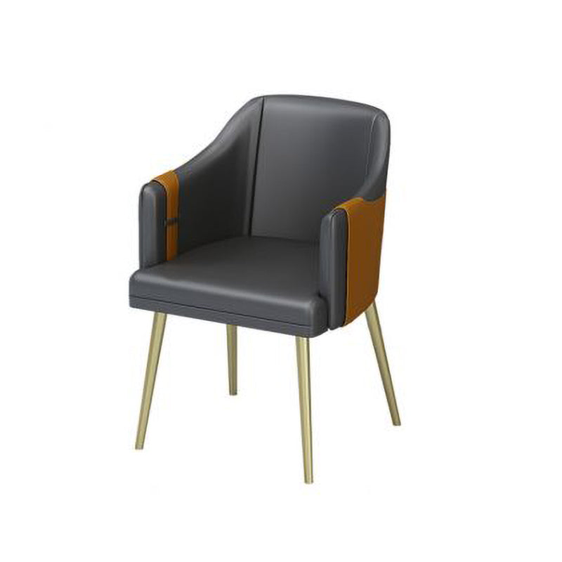 Glam 1/2/5/7 Pieces Dinette Set Sintered Stone Dining Furniture Set with Leather Chairs Clearhalo 'Dining Room Sets' 'Dining Tables & Seating' 'dining_room_set' 'furn' 'furn_dining_room_set' 'Furniture' 'furniture_dining_room_set' 'Kitchen & Dining Furniture' 'kitchen&dining_furn' 'kitchen' 4539081