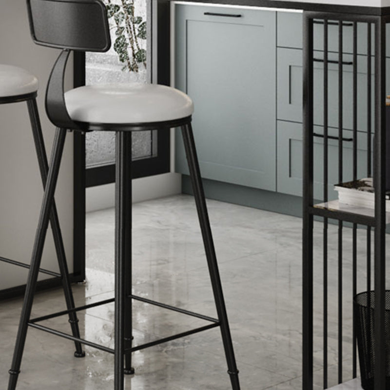 Modern White Marble Table with Rectangle Table Top Double Pedestal Table - 42" H Clearhalo 'Bar Furniture' 'Bar Tables' 'bar_tables' 'furn' 'furn_bar_tables' 'Furniture' 'furniture_bar_tables' 'Kitchen & Dining Furniture' 4544469