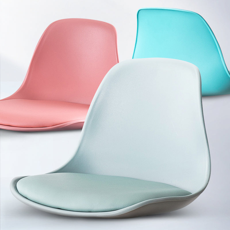 Modern Adjustable Height Bar Stool Swivel Plastic Low Back Counter Stool Clearhalo 'Bar Furniture' 'Bar Stools' 'bar_stools' 'furn' 'furn_bar_stools' 'furniture_bar_stools' 'Kitchen & Dining Furniture' 'kitchen&dining_furn' 'kitchen' 'kitchen_furn' Furniture' 4544866