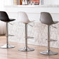 Modern Adjustable Height Bar Stool Swivel Plastic Low Back Counter Stool Clearhalo 'Bar Furniture' 'Bar Stools' 'bar_stools' 'furn' 'furn_bar_stools' 'furniture_bar_stools' 'Kitchen & Dining Furniture' 'kitchen&dining_furn' 'kitchen' 'kitchen_furn' Furniture' 4544878
