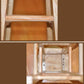 Modern Style Solid Wood Bar Stool with Footrest Milk Tea Shop Round Bar Stool 32 Inches Clearhalo 'Bar Furniture' 'Bar Stools' 'bar_stools' 'furn' 'furn_bar_stools' 'furniture_bar_stools' 'Kitchen & Dining Furniture' 'kitchen&dining_furn' 'kitchen' 'kitchen_furn' Furniture' 4544991