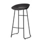 Modern Style Metal Bar Stool with Footrest and Low Back Cafe Creative Bar Stool Clearhalo 'Bar Furniture' 'Bar Stools' 'bar_stools' 'furn' 'furn_bar_stools' 'furniture_bar_stools' 'Kitchen & Dining Furniture' 'kitchen&dining_furn' 'kitchen' 'kitchen_furn' Furniture' 4545098