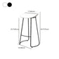 Modern Style Metal Bar Stool with Footrest and Low Back Cafe Creative Bar Stool Clearhalo 'Bar Furniture' 'Bar Stools' 'bar_stools' 'furn' 'furn_bar_stools' 'furniture_bar_stools' 'Kitchen & Dining Furniture' 'kitchen&dining_furn' 'kitchen' 'kitchen_furn' Furniture' 4545103