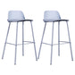 Industrial Style Bar-stool Rectangle PP Seat Counter Stool for Kitchen Bar Blue 2 Piece Set Clearhalo 'Bar Furniture' 'Bar Stools' 'bar_stools' 'furn' 'furn_bar_stools' 'furniture_bar_stools' 'Kitchen & Dining Furniture' 'kitchen&dining_furn' 'kitchen' 'kitchen_furn' Furniture' 4545121