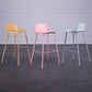 Industrial Style Bar-stool Rectangle PP Seat Counter Stool for Kitchen Bar Clearhalo 'Bar Furniture' 'Bar Stools' 'bar_stools' 'furn' 'furn_bar_stools' 'furniture_bar_stools' 'Kitchen & Dining Furniture' 'kitchen&dining_furn' 'kitchen' 'kitchen_furn' Furniture' 4545132