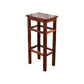 Modern Armless Stackable Counter Stool Wood Study Bar Stool with Wooden Seat and Pedal Red Clearhalo 'Bar Furniture' 'Bar Stools' 'bar_stools' 'furn' 'furn_bar_stools' 'furniture_bar_stools' 'Kitchen & Dining Furniture' 'kitchen&dining_furn' 'kitchen' 'kitchen_furn' Furniture' 4545163
