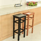 Modern Armless Stackable Counter Stool Wood Study Bar Stool with Wooden Seat and Pedal Clearhalo 'Bar Furniture' 'Bar Stools' 'bar_stools' 'furn' 'furn_bar_stools' 'furniture_bar_stools' 'Kitchen & Dining Furniture' 'kitchen&dining_furn' 'kitchen' 'kitchen_furn' Furniture' 4545167