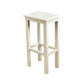 Modern Armless Stackable Counter Stool Wood Study Bar Stool with Wooden Seat and Pedal White Clearhalo 'Bar Furniture' 'Bar Stools' 'bar_stools' 'furn' 'furn_bar_stools' 'furniture_bar_stools' 'Kitchen & Dining Furniture' 'kitchen&dining_furn' 'kitchen' 'kitchen_furn' Furniture' 4545168