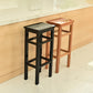 Modern Armless Stackable Counter Stool Wood Study Bar Stool with Wooden Seat and Pedal Clearhalo 'Bar Furniture' 'Bar Stools' 'bar_stools' 'furn' 'furn_bar_stools' 'furniture_bar_stools' 'Kitchen & Dining Furniture' 'kitchen&dining_furn' 'kitchen' 'kitchen_furn' Furniture' 4545175