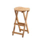 Modern Armless Foldable Counter Stool Wood Kitchen Bar Stool with Wooden Seat Natural Backless 1 Piece Clearhalo 'Bar Furniture' 'Bar Stools' 'bar_stools' 'furn' 'furn_bar_stools' 'furniture_bar_stools' 'Kitchen & Dining Furniture' 'kitchen&dining_furn' 'kitchen' 'kitchen_furn' Furniture' 4545179