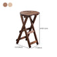 Modern Armless Foldable Counter Stool Wood Kitchen Bar Stool with Wooden Seat Clearhalo 'Bar Furniture' 'Bar Stools' 'bar_stools' 'furn' 'furn_bar_stools' 'furniture_bar_stools' 'Kitchen & Dining Furniture' 'kitchen&dining_furn' 'kitchen' 'kitchen_furn' Furniture' 4545203