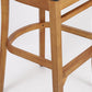 Modern Style Solid Wood Bar Stool with Footrest Bar Lounge Bar Stool 30 Inches Clearhalo 'Bar Furniture' 'Bar Stools' 'bar_stools' 'furn' 'furn_bar_stools' 'furniture_bar_stools' 'Kitchen & Dining Furniture' 'kitchen&dining_furn' 'kitchen' 'kitchen_furn' Furniture' 4545316
