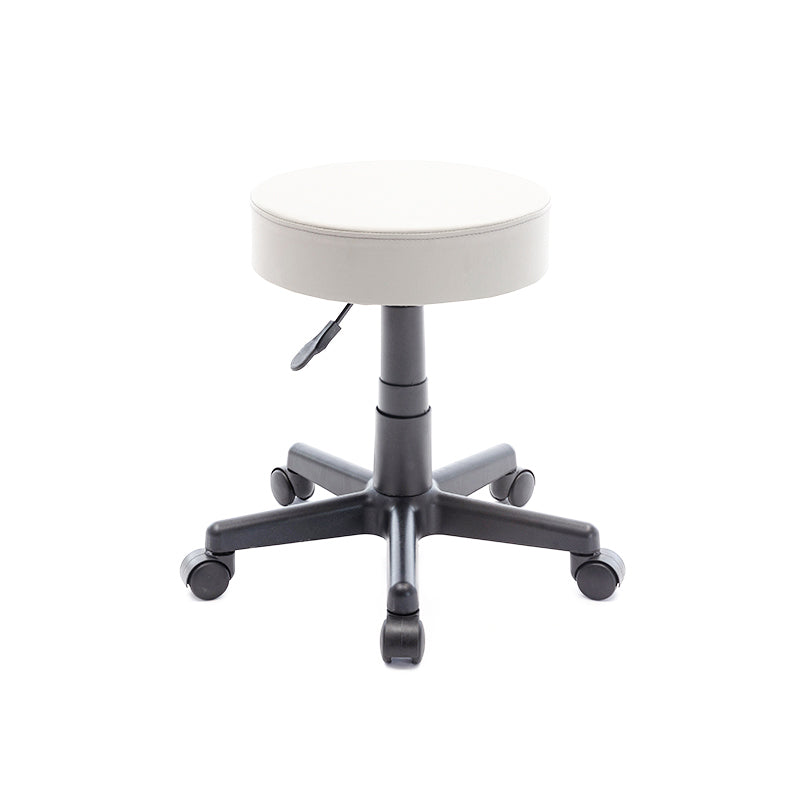 Modern Liftable Rotatable Counter Stool Steel Cashier Bar Stool with Cushion White 1 Piece Clearhalo 'Bar Furniture' 'Bar Stools' 'bar_stools' 'furn' 'furn_bar_stools' 'furniture_bar_stools' 'Kitchen & Dining Furniture' 'kitchen&dining_furn' 'kitchen' 'kitchen_furn' Furniture' 4545337