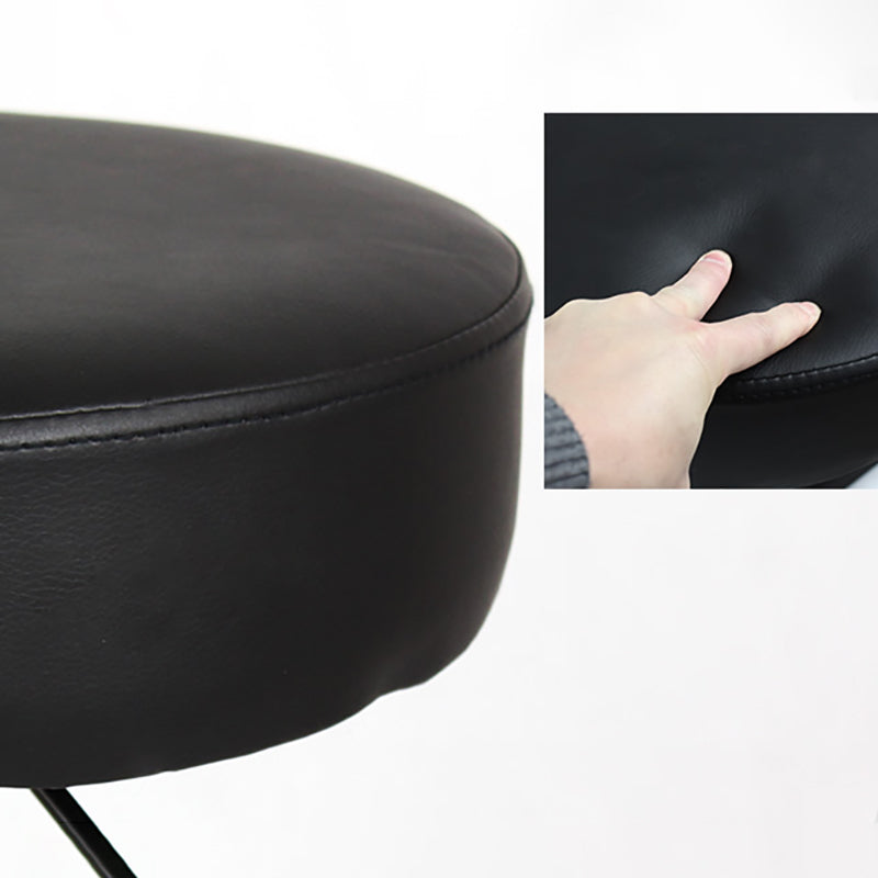 Modern Liftable Rotatable Counter Stool Steel Cashier Bar Stool with Cushion Clearhalo 'Bar Furniture' 'Bar Stools' 'bar_stools' 'furn' 'furn_bar_stools' 'furniture_bar_stools' 'Kitchen & Dining Furniture' 'kitchen&dining_furn' 'kitchen' 'kitchen_furn' Furniture' 4545344