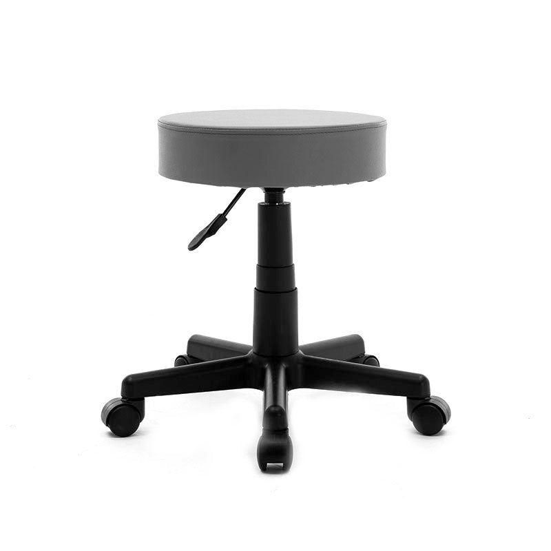 Modern Liftable Rotatable Counter Stool Steel Cashier Bar Stool with Cushion Grey 1 Piece Clearhalo 'Bar Furniture' 'Bar Stools' 'bar_stools' 'furn' 'furn_bar_stools' 'furniture_bar_stools' 'Kitchen & Dining Furniture' 'kitchen&dining_furn' 'kitchen' 'kitchen_furn' Furniture' 4545350