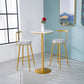 Modern Armless Backrest Counter Stool Iron Bedroom Bar Stool with Cushion Clearhalo 'Bar Furniture' 'Bar Stools' 'bar_stools' 'furn' 'furn_bar_stools' 'furniture_bar_stools' 'Kitchen & Dining Furniture' 'kitchen&dining_furn' 'kitchen' 'kitchen_furn' Furniture' 4545372