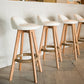 Modern Rotatable Backrest Counter Stool Wood Cafe Bar Stool with Cushion and Pedal Clearhalo 'Bar Furniture' 'Bar Stools' 'bar_stools' 'furn' 'furn_bar_stools' 'furniture_bar_stools' 'Kitchen & Dining Furniture' 'kitchen&dining_furn' 'kitchen' 'kitchen_furn' Furniture' 4545392