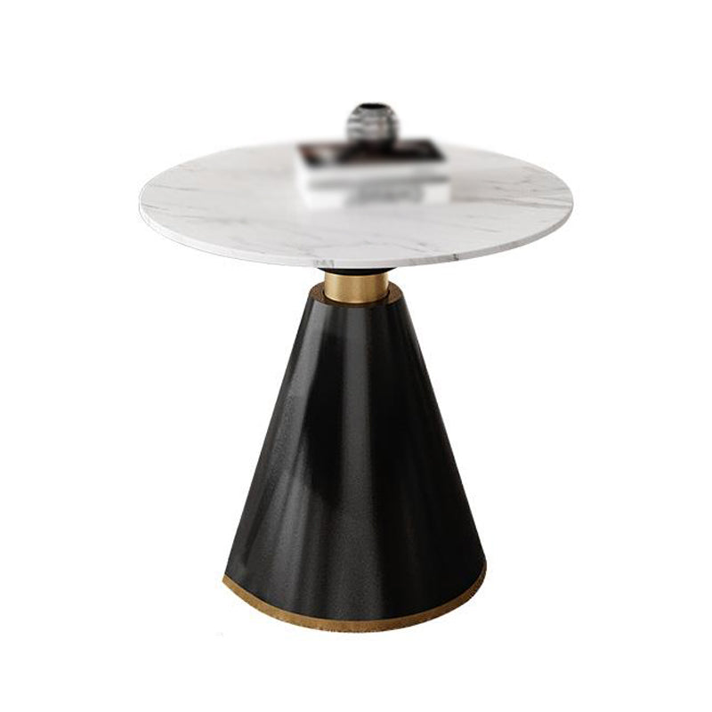 Contemporary 1/4/5 Pieces Dining Set Round Dining Room Table Set with Leather Chairs Clearhalo 'Dining Room Sets' 'Dining Tables & Seating' 'dining_room_set' 'furn' 'furn_dining_room_set' 'Furniture' 'furniture_dining_room_set' 'Kitchen & Dining Furniture' 'kitchen&dining_furn' 'kitchen' 4545455