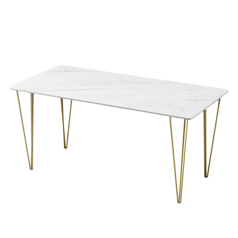 Glam 1/2/5/7 Pieces Dining Table Set Sintered Stone Table and Chair Set Clearhalo 'Dining Room Sets' 'Dining Tables & Seating' 'dining_room_set' 'furn' 'furn_dining_room_set' 'Furniture' 'furniture_dining_room_set' 'Kitchen & Dining Furniture' 'kitchen&dining_furn' 'kitchen' 4545480