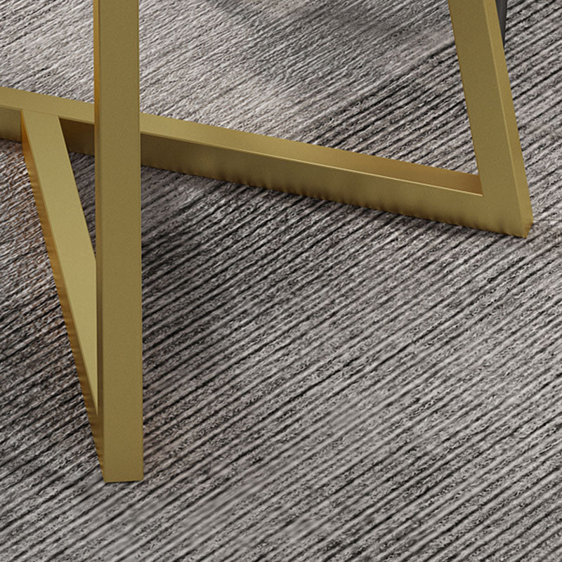 Glam Style 1/2/5 Pieces Dining Table Set Sintered Stone Table and Chair Set Clearhalo 'Dining Room Sets' 'Dining Tables & Seating' 'dining_room_set' 'furn' 'furn_dining_room_set' 'Furniture' 'furniture_dining_room_set' 'Kitchen & Dining Furniture' 'kitchen&dining_furn' 'kitchen' 4545504