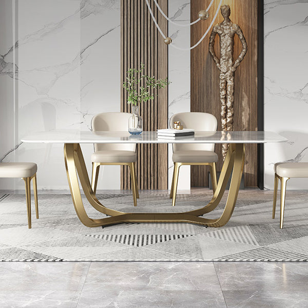 Contemporary 1/4/5 Pieces Dining Set Rectangle Dining Room Table Set Clearhalo 'Dining Room Sets' 'Dining Tables & Seating' 'dining_room_set' 'furn' 'furn_dining_room_set' 'Furniture' 'furniture_dining_room_set' 'Kitchen & Dining Furniture' 'kitchen&dining_furn' 'kitchen' 4545607