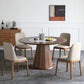 Contemporary 1/4/5/7 Pieces Dining Sintered Stone Dining Table Set with Wooden Legs Clearhalo 'Dining Room Sets' 'Dining Tables & Seating' 'dining_room_set' 'furn' 'furn_dining_room_set' 'Furniture' 'furniture_dining_room_set' 'Kitchen & Dining Furniture' 'kitchen&dining_furn' 'kitchen' 4545619