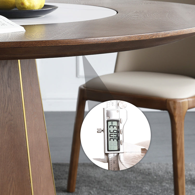 Contemporary 1/4/5/7 Pieces Dining Sintered Stone Dining Table Set with Wooden Legs Clearhalo 'Dining Room Sets' 'Dining Tables & Seating' 'dining_room_set' 'furn' 'furn_dining_room_set' 'Furniture' 'furniture_dining_room_set' 'Kitchen & Dining Furniture' 'kitchen&dining_furn' 'kitchen' 4545626