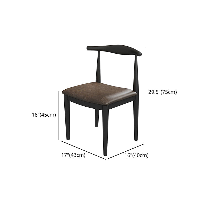 Industrial 1/4/5/7 Pieces Dinette Set Solid Wood Dining Table Set Clearhalo 'Dining Room Sets' 'Dining Tables & Seating' 'dining_room_set' 'furn' 'furn_dining_room_set' 'Furniture' 'furniture_dining_room_set' 'Kitchen & Dining Furniture' 'kitchen&dining_furn' 'kitchen' 4545694